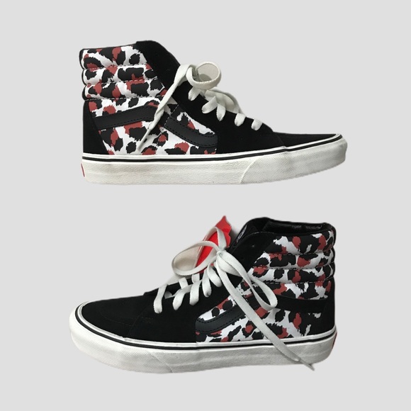 ***SOLD!***NWT rare Vans leopard sk8-Hi tops 7.5 9 - Picture 3 of 8